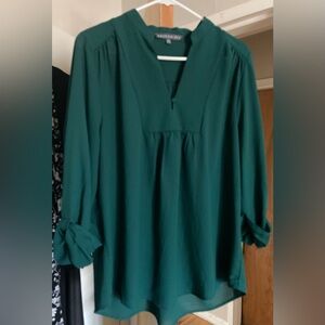 Brixon Ivy Sylvester Split Neck Blouse